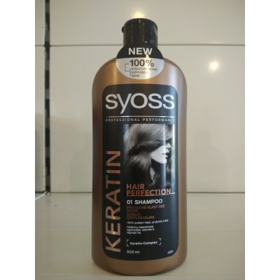 Syoss Keratin Hair Perfection šampon 500 ml – Zboží Mobilmania