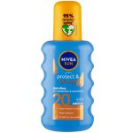 Nivea Sun Protect & Bronze Intenzivní spray na opalování Medium SPF20 200 ml – Zboží Dáma