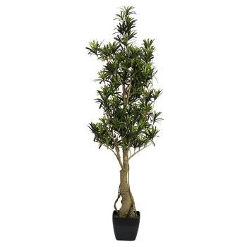 Umělý Podocarpus strom, 115cm