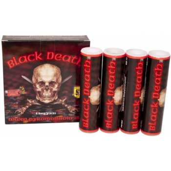 BLACK DEATH set zábleskových petard 4 ks