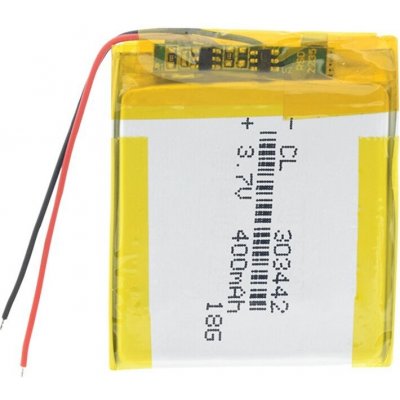 Li-Pol baterie 400mAh, 3.7V, 303442 – Zboží Živě
