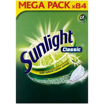 Sunlight Classic Tablety do myčky nádobí 84 ks od 189 Kč - Heureka.cz