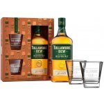 Tullamore Dew 40% 0,7 l (dárkové balení 2 sklenice) – Zboží Mobilmania