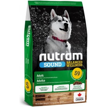 S9 Nutram Sound Adult Lamb Dog 2 x 11,4 kg
