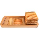 Montessori Úvodní podnos k perlovému materiálu – Zboží Dáma