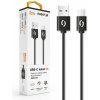 usb kabel Aligator DAKA009 2A USB-C, 2m, černý