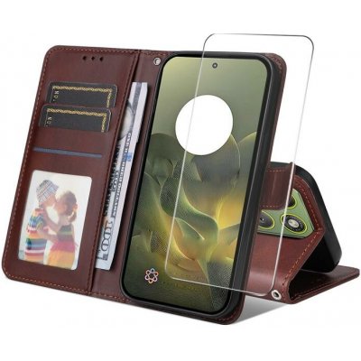 ENKAY PRÉMIOVÁ SADA Motorola Edge 70 hnědé – Sleviste.cz