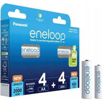 Panasonic Eneloop AA 8ks 3MCCE/8BE