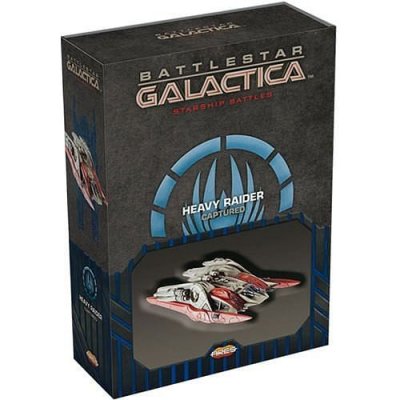 Ares Games Battlestar Galactica Starship CG Cylon Heavy Raider Captured