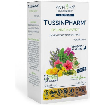 Avropa TussinPharm bylinné kapky 50 ml – Hledejceny.cz