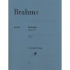 Noty a zpěvník Johannes Brahms Ballades Op.10 noty na klavír