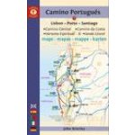 Camino Portugus Maps: Lisbon - Porto - Santiago / Camino Central, Camino de la Costa, Variente Espiritual & Senda Litoral (Brierley John)(Paperback) – Zbozi.Blesk.cz
