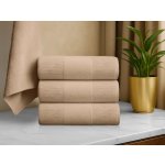 Textilomanie ručník CARRARA 40 x 55 cm světle hnědý – Sleviste.cz