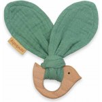 New Baby dětské kousátko s ptáčkem Bird mint – Sleviste.cz