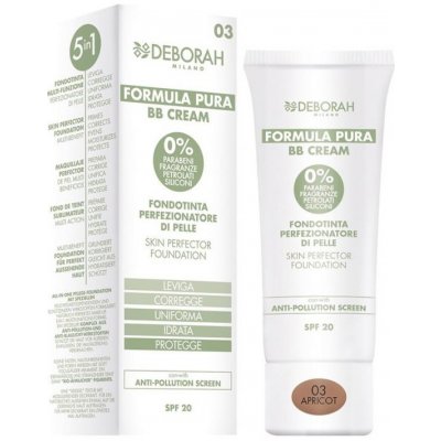 Deborah Milano Formula Pura BB krém 03 Apricot 30 ml – Zbozi.Blesk.cz