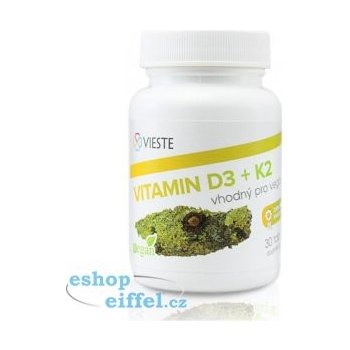 Vieste Vitamin D3+ K2 30 tablet