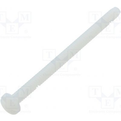 KEYSTONE 9341 Šroub; UNC6-32x50,8; Hlava: válcová; plochá; polyamid – Hledejceny.cz