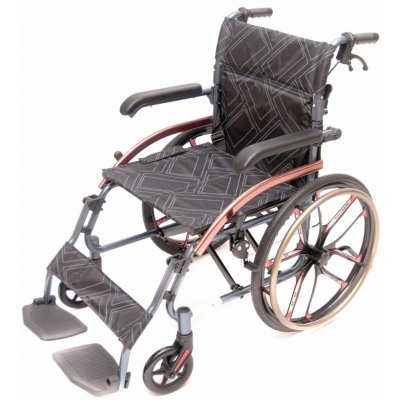 Wheelie Light Ultralehký skládací invalidní hliníkový vozík – Sleviste.cz