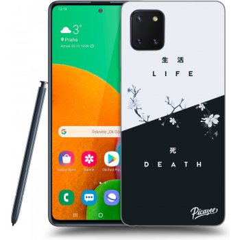 Pouzdro Picasee silikonové Samsung Galaxy Note10 Lite N770F - Life - Death černé