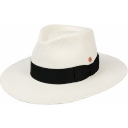 Fedora luxusní panamský klobouk klobouk ručně pletený UV faktor 80 Ekvádorská panama Mayser Nizza