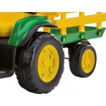 Peg-Pérego John Deere Ground Force traktor s vlečkou 12V zelená – Zboží Dáma
