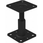 Domax patka sloupku PR 100/100 M20 stavitelná, černá DMX48801001 – Sleviste.cz