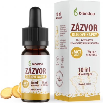Blendea Zázvor olejové kapky 10 ml – Hledejceny.cz