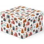 MFP 5371167 Krabice dárková vánoční C-V009-H 22x22x15cm – Zboží Mobilmania