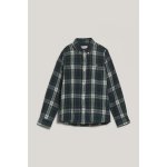 Gant Checked Flannel Bd Shirt navy – Zboží Dáma