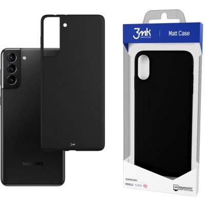 Pouzdro 3mk Matt Case Samsung Galaxy S21 SM-G991, černé