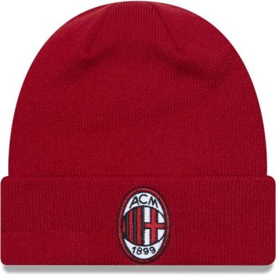 New Era CORE CUFF BEANIE AC MILAN Pánský kulich červená NI