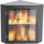 Chlebník s prkénkem Vevor černý dřevěný – Hledejceny.cz