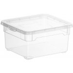 Rotho Úložný box s víkem Clear XS 2l RT1708200096 transparentní – Hledejceny.cz