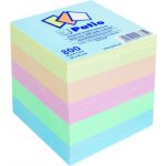 Kostka nelepená barevná - náhrada, 8x8 cm, 800 listů – Hledejceny.cz