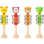 WOODY Rolničky zvířátka 4druhy – Sleviste.cz