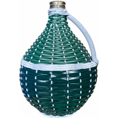 Demižon skleněný opletený 10L (balík max.4ks) – Sleviste.cz