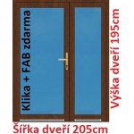 Soft Dvoukřídlé 3/3 sklo bílá 205 x 195 cm – Hledejceny.cz