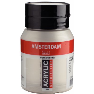 Amsterdam Standard akrylová barva 500 ml 800 Silver – Hledejceny.cz