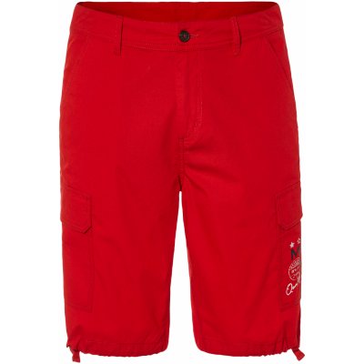 Livergy pánské cargo bermudy červená – Zboží Mobilmania