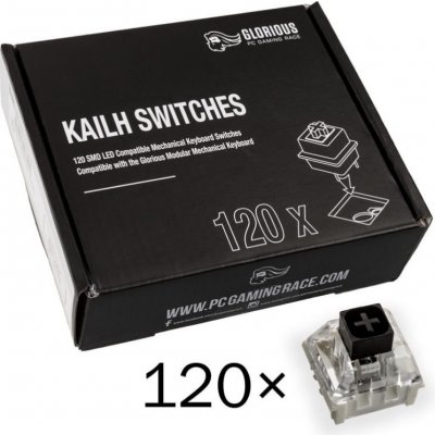 Glorious Kailh Box Black Switches 120 ks – Zboží Živě