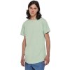 Pánské Tričko Urban Classic prodloužené mírně zaoblené pánské triko 100% bavlna světlá vintage zelená