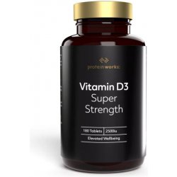 The Protein Works Vitamin D3 Bez příchutě 180 tablet