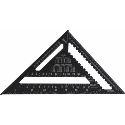 Benco Trojúhelník tesařský hliníkový 300 mm – HobbyKompas.cz