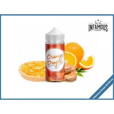 Infamous Drops Shake & Vape Orange Drops 20 ml – Zboží Mobilmania