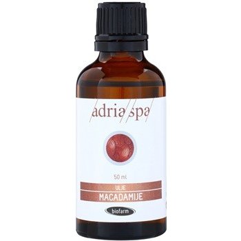 Adria-Spa Natural Oil makadamiový olej pro lesk a hebkost vlasů 50 ml