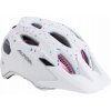 Cyklistická helma Alpina Carapax Junior bílá polka dots 2017