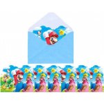 Pozvánka na narozeniny 10ks Mario - Cakesicq – Zboží Dáma