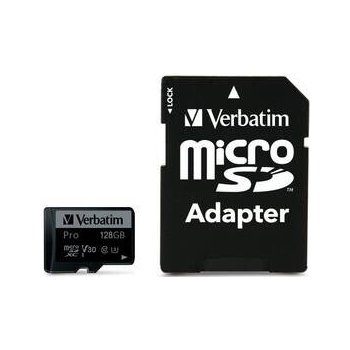 VERBATIM microSDXC UHS-I 128 GB 47044