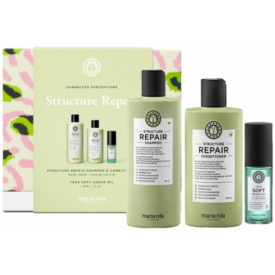 Maria Nila Gift Box 22 AW Repair Šampon 350 ml + kondicionér 350 ml + olej 30 ml – Zbozi.Blesk.cz