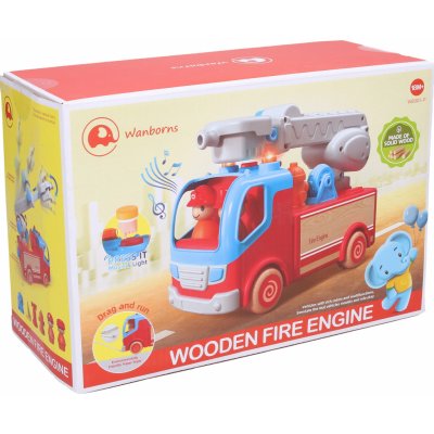 Wiky Vehicles Auto hasičské dřevo/ s efekty 25cm – Zboží Dáma